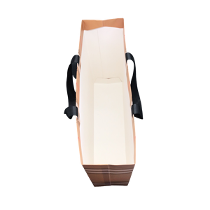 Bolsa de Papel para Regalo con Logotipo Impreso Personalizado para Zapatos, Ropa, Compras, Regalos de Boda, Joyería, con Asas de Listón - Product Image 4