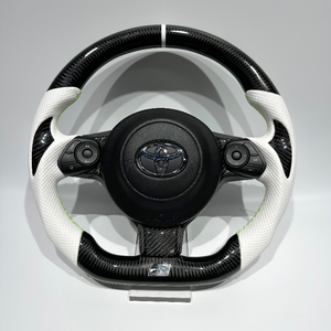 ล้อสปอร์ตคาร์บอนไฟเบอร์สีดำสำหรับโตโยต้า GR 86 <span class=keywords><strong>GT</strong></span> 86ชิ้นส่วนรถยนต์2012 2023สำหรับโตโยต้า <span class=keywords><strong>GT</strong></span> 86ด้วยการเย็บสีเขียวเรืองแสง - Product Image 6