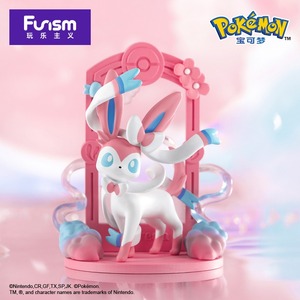 Pokemened Eevee Surprise Genuine Animation Action Figure Display Japanese Anime Cartoon Figure Mystery Boxes <strong>Wholesale</strong> Gift - Product Image 3