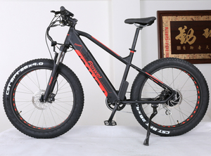 2024 ออกแบบใหม่ซ่อนแบตเตอรี่ไขมันไฟฟ้าจักรยาน/ 48V500w ไฟฟ้าจักรยานไขมัน/ Big Power ไฟฟ้าจักรยานไฮบริด - Product Image 2