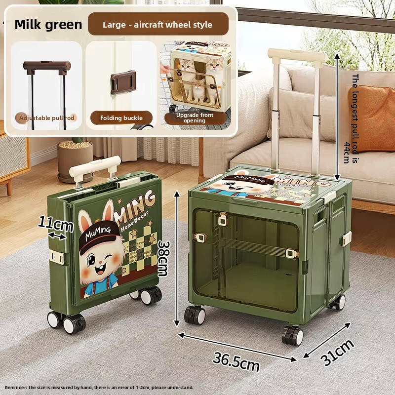 Doble puerta - Estilo rueda de avión - Verde