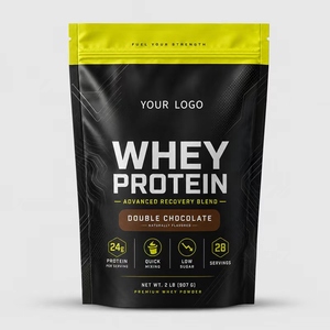 OEM Private Label 100% Poudre d'isolat de protéine de lactosérum Supplément de récupération post-entraînement pour la nutrition sportive Nettoyage post-entraînement - Product Image 1