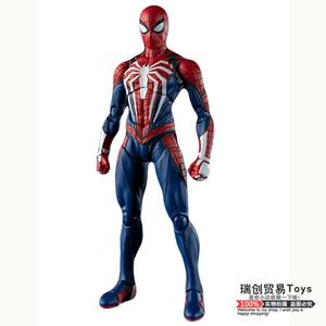 โม<span class=keywords><strong>เด</strong></span>ลพลา<span class=keywords><strong>ส</strong></span>ติกแบบข้อต่อขยับได้ ของเล่นสะสมจากอนิเมะ รุ่นเกม Sony <span class=keywords><strong>PS4</strong></span> ฉบับ Spider-Man Upgrade Warsuit ของแท้ใหม่ในกล่อง ZZX - Product Image 4