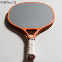 Raquettes de pickleball en fibre de carbone Toprate T300/T700 16 mm, durable, nid d'abeille en PP, tissage 3K/12K/18K, pour adultes, divertissement, vente en gros, OEM