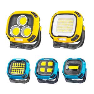 Nouvelle lampe de camping LED portable W891, durée de vie de 25 000 heures, projecteur de travail extérieur, AC 85-265V, lampe de secours rechargeable - Product Image 1