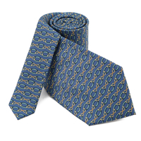 Cravate en Soie de Qualité Supérieure pour Homme, Motif Géométrique Moderne, Faite à la Main, Collection Usine