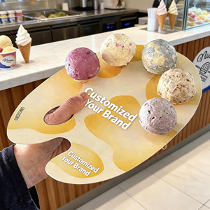 ETpack tazze e supporti per Gelato personalizzati all'ingrosso stampati con il tuo marchio Gelato e Yogurt forniture per imballaggi in carta - Product Image 2
