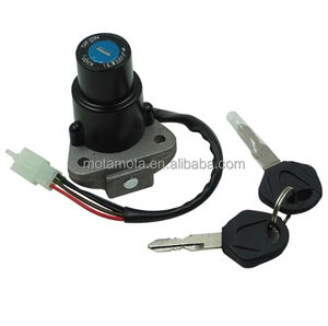 Accesorios para Motocicletas Compatibles con <span class=keywords><strong>YBR</strong></span> TZR125 y TZM150. Juego Completo de Manijas de Puerta, Cerradura y Tapa del Tanque de Combustible - Product Image 3