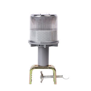 Panneaux de signalisation de signalisation routière portables, balises clignotantes, lampes solaires de sécurité, cônes lumineux pour allées et travaux routiers - Product Image 2