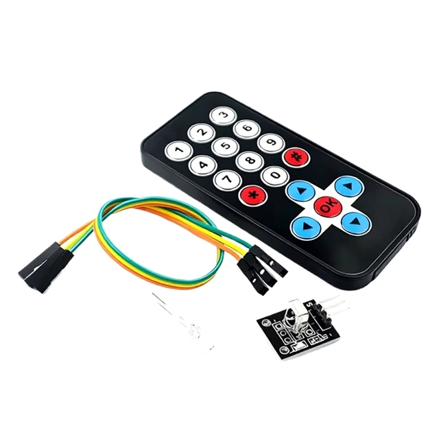 ZYSY HX1838 Infrared Wireless Remote Control Kit for Robot with and Receiver Board