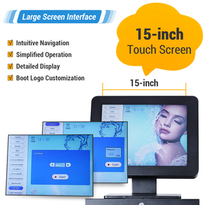 Nouvelle machine <span class=keywords><strong>de</strong></span> beauté pour la peau avec microdermabrasion au diamant Hydra, 15 en 1, verticale, avec masques <span class=keywords><strong>LED</strong></span> - Product Image 3