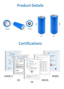 แบตเตอรี่ LIFEPO4 32700, 6000 มิลลิแอมป์สำหรับยานพาหนะและระบบกักเก็บพลังงานกลางแจ้ง 3.2V รอบการใช้งาน 2000 ครั้ง 5C - Product Image 6