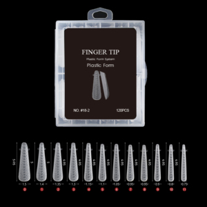 Forme à ongles en plastique extra longue, double forme, effet serpent 3D, réutilisable, pour extension de gel, outil de construction d'ongles pour salon de manucure - Product Image 2