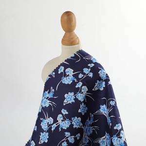 Tùy Chỉnh Thiết Kế Kỹ Thuật Số In Thời Trang Hoa Mô Hình Của Phụ Nữ Ăn Mặc Áo Sơ Mi Dệt Cotton Spandex Vải Cho Quần Áo - Product Image 6