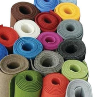 Feutre coloré aiguilleté, rouleaux de tissu non tissé aiguilleté, et matériaux de loisirs créatifs pour les écoles maternelles.