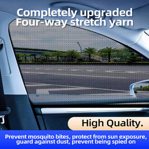 Coche plegable Universal verano transpirable a prueba <span class=keywords><strong>de</strong></span> mosquitos parasol <span class=keywords><strong>de</strong></span> coche cortina opaca <span class=keywords><strong>para</strong></span> protección solar <span class=keywords><strong>de</strong></span> coche y prevención <span class=keywords><strong>de</strong></span> picaduras - Product Image 4