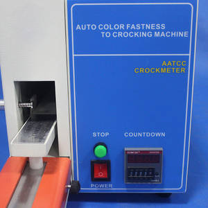En iyi otomatik AATCC kumaş renk haslığı Crockmeter elektronik tekstil sürtünme renk haslığı sürtünme haslığı test cihazı fiyat - Product Image 4