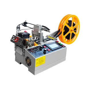 automatic punching position cutting zipper tape cutter cutting machine for zipper