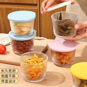 Frasco de Vidrio de Grado Alimenticio con Tapa, Resistente al Calor, para Verduras en Conserva, Apto para Mini Refrigerador, Estilo Moderno y Simple - Product Image 1