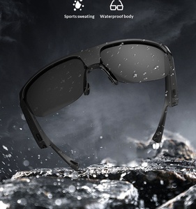 Lunettes de soleil polarisées légères pour le sport et le cyclisme en plein air, écouteurs sans fil pour appels et musique, assistant vocal, lunettes intelligentes - Product Image 6