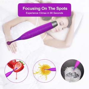 Siliconen Hoogfrequente G-Spot <span class=keywords><strong>Clitoris</strong></span> Vibrator Snel Orgasme Massager Voor Vrouwen <span class=keywords><strong>Clitoris</strong></span> Vaginale Tepelstimulator - Product Image 2