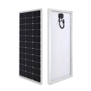 Best selling price mono panel solar 12v 100w in Myanmar