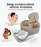 Manucure électrique professionnelle massage robotique chaise spa pédicure avec bain de pieds luxe moderne fovnci