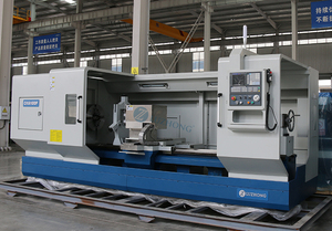 Độ chính xác cao ck61100f máy tiện CNC hạng nặng Thiết kế ngang để xử lý phôi lớn - Product Image 4