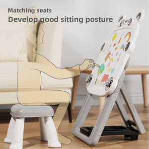 Tableau de dessin pliable en plastique magnétique double face noir et blanc pour enfants, pour stimuler l'intérêt pour la <span class=keywords><strong>peinture</strong></span> - Product Image 5
