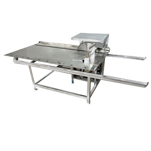 เครื่องตัดน้ำแข็งแนวนอนสแตนเลสแบบตั้งโต๊ะสำหรับโรงงานอาหาร - Product Image 2