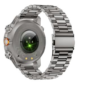 Montre connectée OEM AK91 avec appels Bluetooth, batterie de 1000 mAh, écran de 1,7 pouces, étanche IP68, tracker d'activité avec lampe torche et boussole pour hommes - Product Image 6