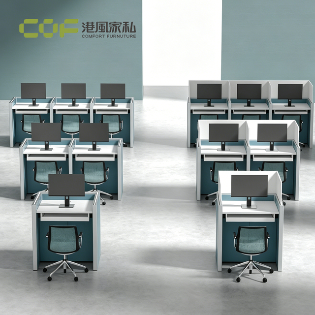Electric Standing Desk-Modern Modular Commercial Office Desk with Easy Assembly Height Adjustable Lift Table