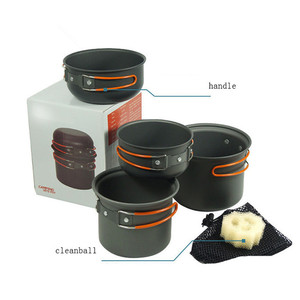 Naturtravel Camping zaino in spalla all'aperto cottura Picnic pentole fornire ciotola pentola - Product Image 4