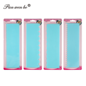 Nhựa bánh kem chọc bánh mượt mà sawtooth Lược Frosting buttercream scraper cho Icing Kem Bánh cạnh - Product Image 2