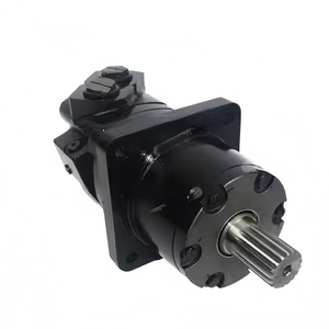 Moteur gerotor hydraulique BMK6 500 ml en fonte 500 psi avec roue de montage 17T et arbre cannelé pour engins de construction - Product Image 2