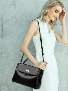 New Fashion Designer Crossbody Bags High Quality Genuine <b>Leather</b> Shoulder Messenger Bag Casual Totes Women Handbags and <b>Purses</b> - Product Image 3