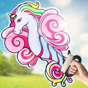 Custom Printed Unicorn Kite Beach Trip Activities kite surfing kites