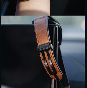 Bracelet de montre en cuir véritable et caoutchouc de qualité supérieure Upro 18 mm 20 mm 22 mm - Product Image 5