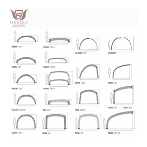 Demea điện phòng kính cho biệt thự di động sunroom Kính thiên văn gấp hợp kim nhôm tán phẳng mái đúc sân - Product Image 6