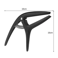 Silver Universal Guitar Capo for 6 String Acoustic Guitar, Electric Guitar, Ukulele,Bass,Banjo
