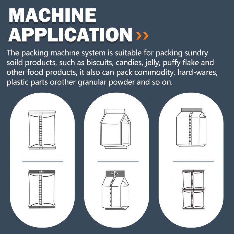 Fully Automatic Vertical Packing Machine 5Kg Franc Fries Multi-Function ...