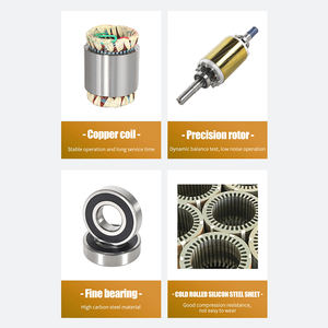 ZHULANG YE3-80M2-4 0.75KW 380V 50HZ 1500RPM 3 상 비동기 유도 밀폐형 알루미늄 쉘 AC 모터 B3/B5/B35 - Product Image 3