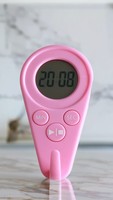 Mini minuterie de compteur de cuisine numérique cuisson compte à rebours horloge avec aimant horloge bricolage cuisine four minuterie de cuisson avec couple