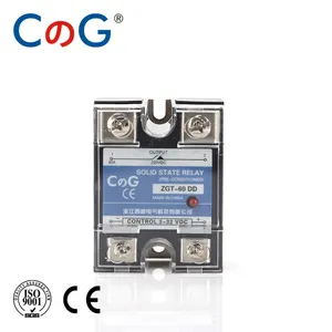 CG 10A 40A 60A 80A 100A 200A 400A DD SSR单相DC控制DC散热器SSR-10DD 200DD 100DD固态继电器