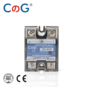CG 10A 40A 60A 80A 100A 200A 400A DDSSR単相DC制御DCヒートシンクSSR-10DD 200DD100DDソリッドステートリレー - Product Image 1