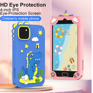 Téléphone Intelligent Haute Qualité pour Enfants, Écran Tactile IPS de 4 Pouces, Double Caméra HD CMOS, Jouet MP3 pour Garçons, Filles et Tout-Petits, Apprentissage Amusant - Product Image 3