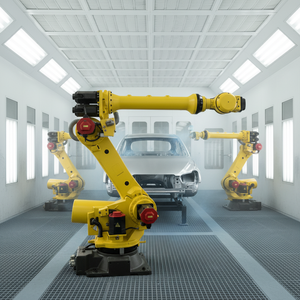Robot Fanuc 6 axes haute vitesse, étanche IP65, charge utile de 165 kg, longueur de bras de 2655 mm, pour la ligne d'assemblage de collage et de soudage automatique de toitures - Product Image 2