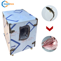 Machine de traitement de poisson anchois thon rouge équipement de coupe de filetage de poisson avec 24 heures de service après-vente en ligne