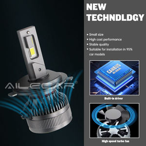 Pas de commentaire AILECAR <span class=keywords><strong>DP38</strong></span> Ampoule de phare LED automatique 3800K/6000K Super Bright 12V Système d'éclairage de voiture - Product Image 5