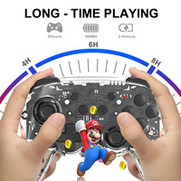 Manette de jeu Switch Wireless BT Handle Programming Function 7 Color Magic Lantern Game Controller